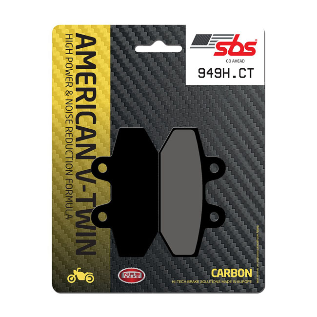 SBS, brake pads. Street Carbon Tech (organic)