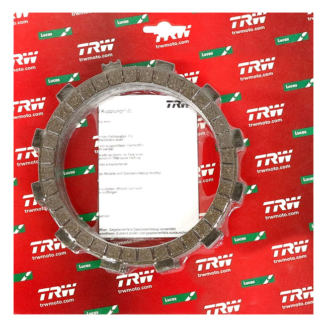 TRW clutch plate kit, frictions discs