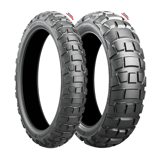 Bridgestone Battlax AX41 R tire 4.10P18 59P rear
