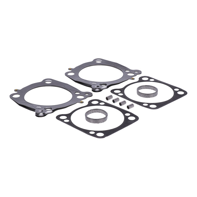 S&S, cylinder head & base gasket kit. 4.250" big bore