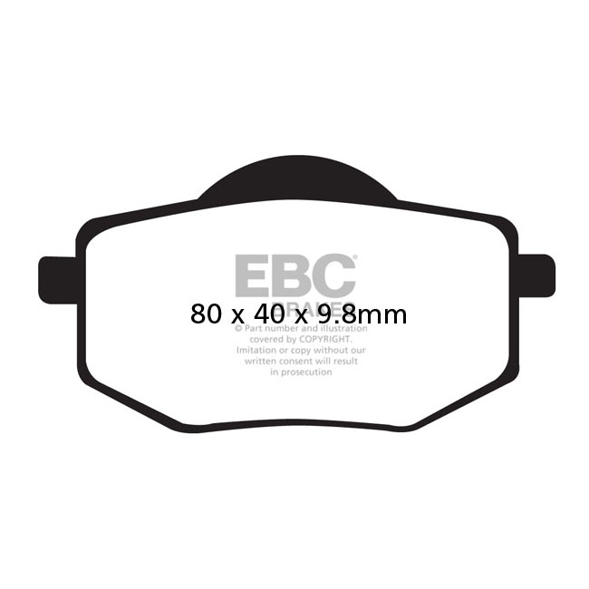 EBC Organic brake pads