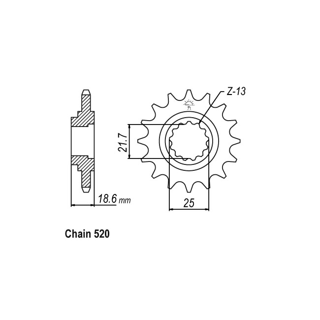 JT front sprocket 1538.15