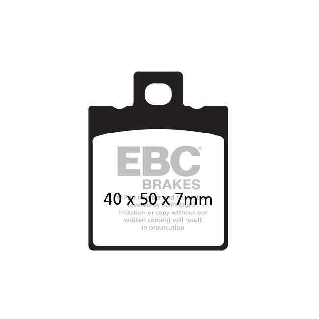 EBC V-pad Semi Sintered brake pads