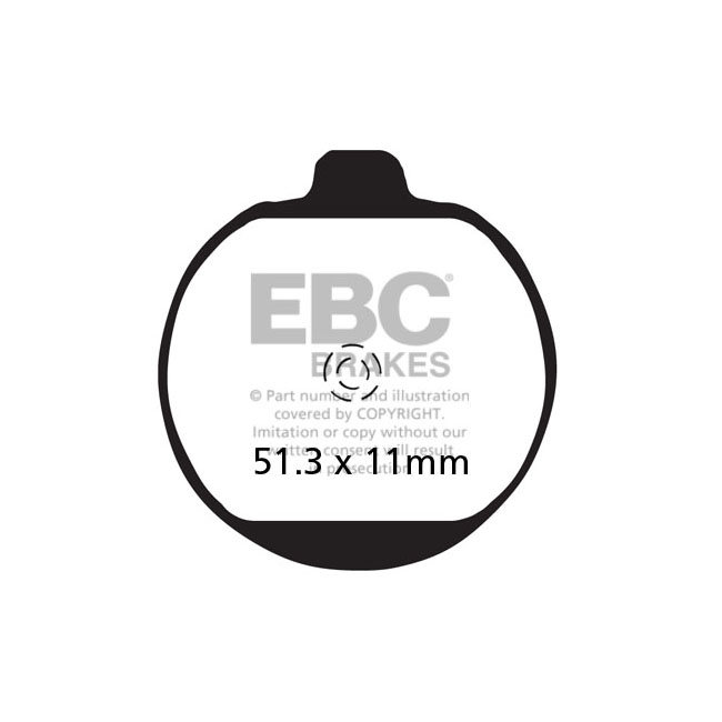 EBC Organic brake pads