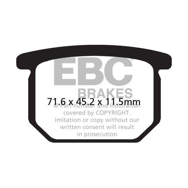 EBC Organic brake pads