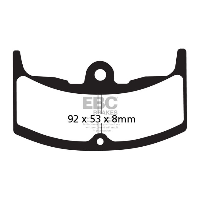 EBC Organic brake pads