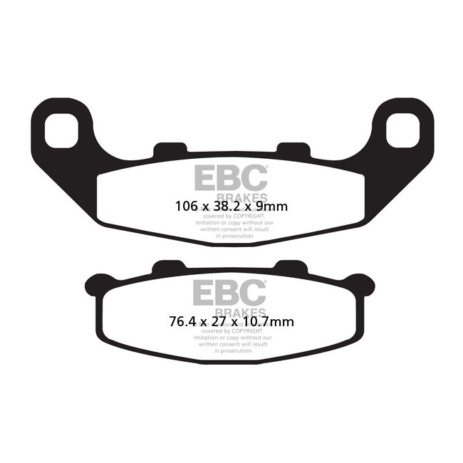 EBC Organic brake pads