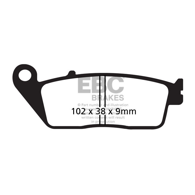 EBC Organic brake pads