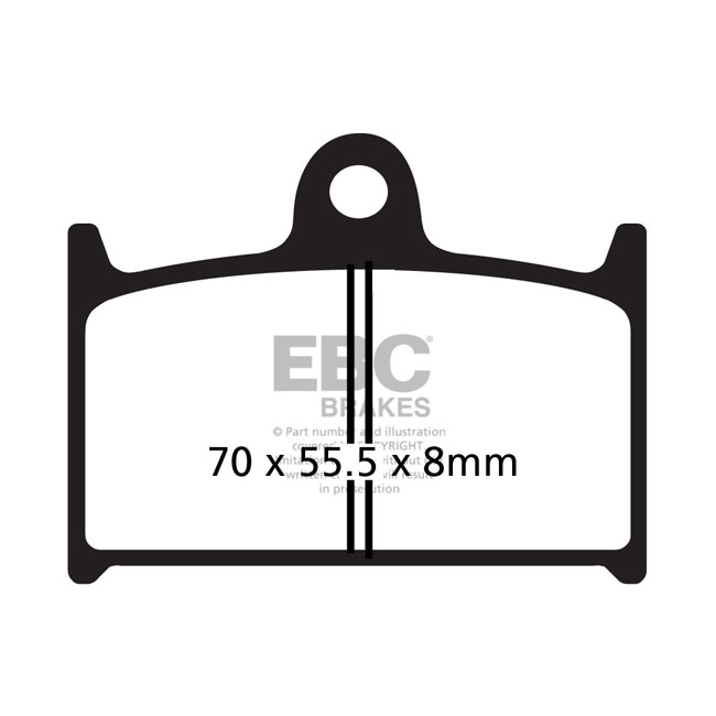 EBC Organic brake pads