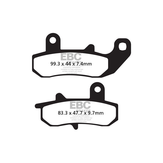 EBC Organic brake pads