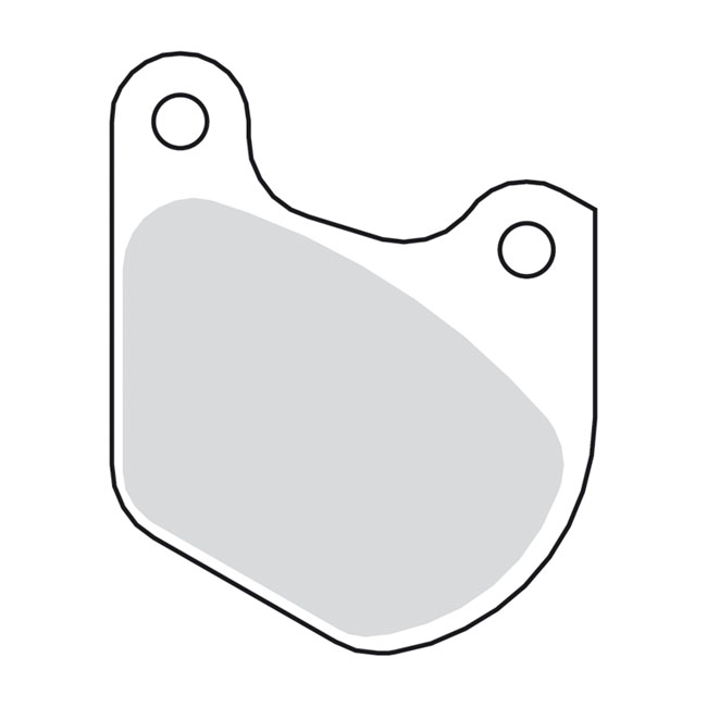 EBC, brake pad set. Organic