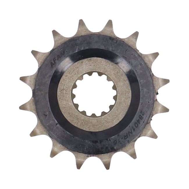 Afam, steel front sprocket. 16 teeth