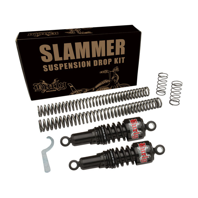 Burly, Slammer kit 10.5". Black
