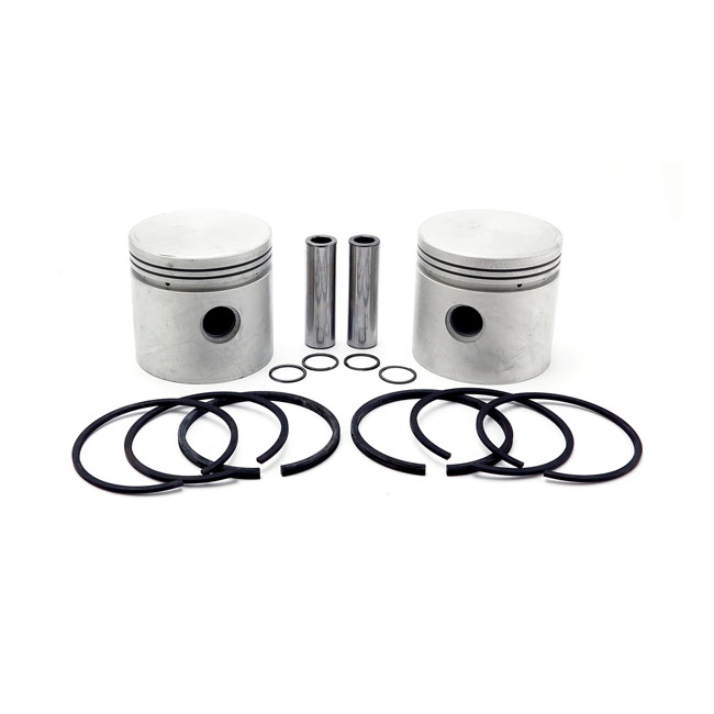 Replacement 80" Flathead piston kit. +.030"
