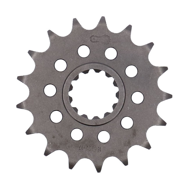Afam, steel front sprocket. 17 teeth