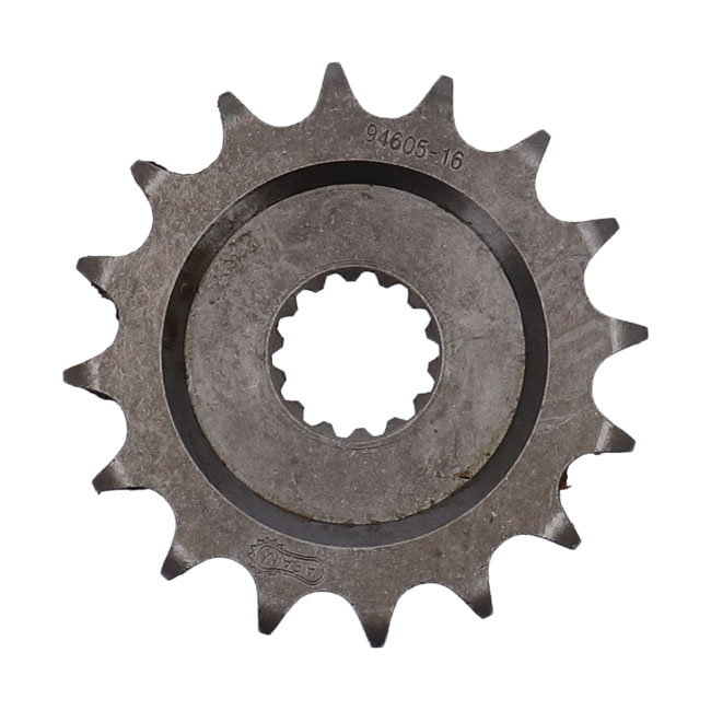 Afam, steel front sprocket. 16 teeth