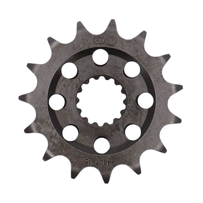 Afam, steel front sprocket. 15 teeth