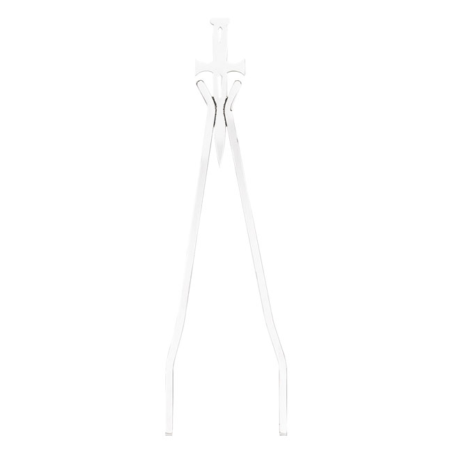 Cycle Visions Daggertude stick sissy bar 30", chrome