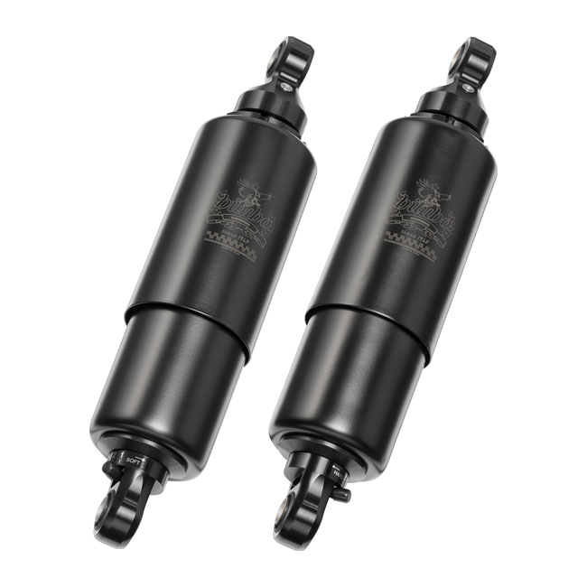 *2 WEEKS EXTRA TRANSIT TIME* Bitubo, WME dual shock absorber set. Black SC. 306mm