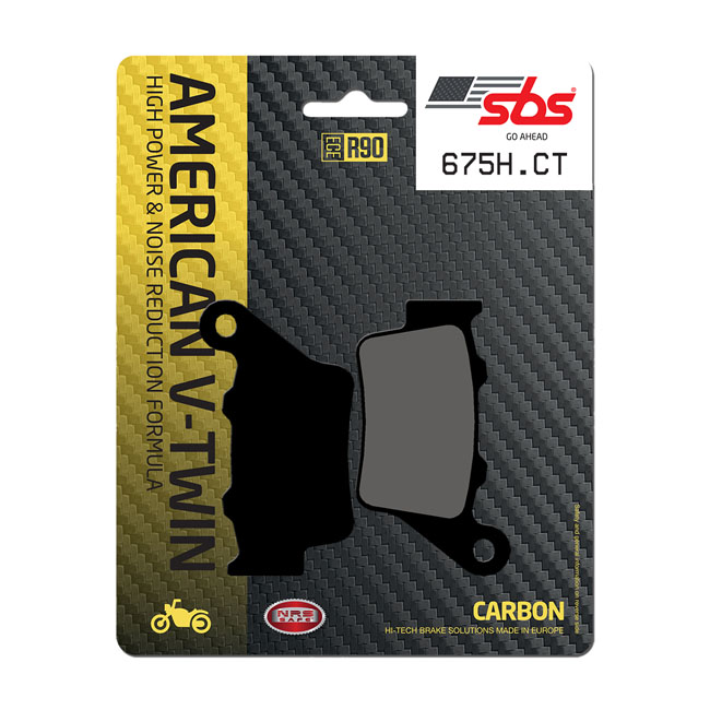 SBS, brake pads. Street Carbon Tech (organic)