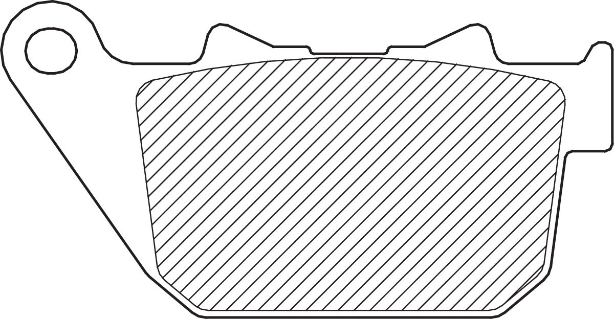 BRAKE PAD-DRAG ORGANIC